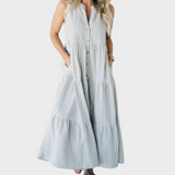 Constança - Vestido às Riscas