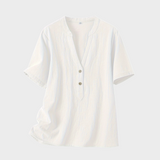 Francisca - Blusa com Decote em V