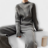 Conjunto 2 Peças de Tricot Canelado Cosy