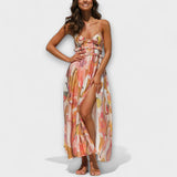Maria - Vestido Elegante Estampado