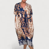 Paula – Vestido Largo com Decote em V