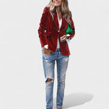 Susana - Blazer Elegante em Veludo
