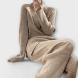 Conjunto 2 Peças de Tricot Canelado Cosy