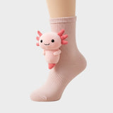 Meias com Peluche - Meias Macias com Animais