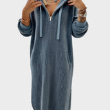 Filipa - Vestido Conforto com Capuz