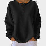 Eva - Camisola Casual com Gola Redonda