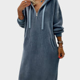 Filipa - Vestido Conforto com Capuz
