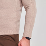 LENO - SWEATER DE GOLA ALTA