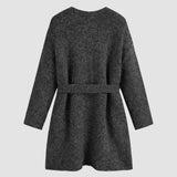 Cardigan Solto e Aconchegante com Cinto e Bolsos