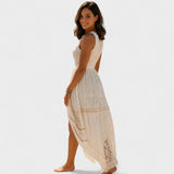 Catarina - Vestido Comprido de Renda