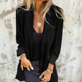 Rita - Um Blazer Descontraído em Denim