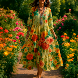 Marina - Vestido Floral de Primavera
