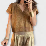 Elegant Gold - Conjunto de 2 Peças