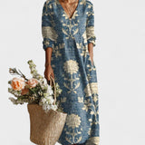 Bruna - Vestido Elegante Floral