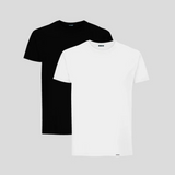 CONJUTO 2 T-SHIRTS BÁSICAS SLIM-FIT