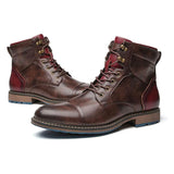 Aaron | Botas Oxford de Couro Premium
