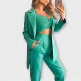 NoudsBlazer - Conjunto de Blazer de 3 Peças