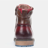 Aaron | Botas Oxford de Couro Premium