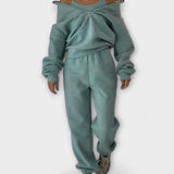 Evy Lounge Set - Conjunto de Fleece Confortável