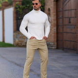 LENO - SWEATER DE GOLA ALTA
