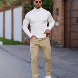 LENO - SWEATER DE GOLA ALTA