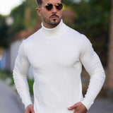 LENO - SWEATER DE GOLA ALTA
