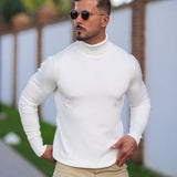 LENO - SWEATER DE GOLA ALTA