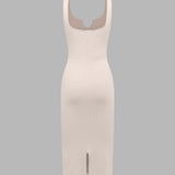 Vestido com Decote em V