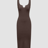 Vestido com Decote em V