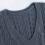 Sweater Cropped em Tricô