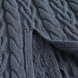 Sweater Cropped em Tricô