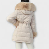 Loa - Casaco Premium Quilted com Gola de Pelo