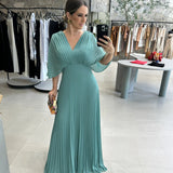 Sofia | Vestido Franzido Sofisticado