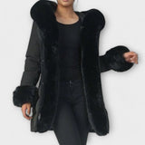 Loa - Casaco Premium Quilted com Gola de Pelo