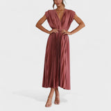 Isa | Vestido Franzido Elegante