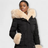 Loa - Casaco Premium Quilted com Gola de Pelo