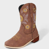 Luísa - Botas Cowboy Cano Médio