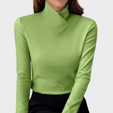 Bianca - Blusa de Gola de Alta