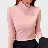 Bianca - Blusa de Gola de Alta