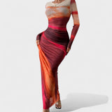 Jéssica - Vestido Elegante de Manga Comprida