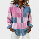 Patrícia - Cardigan aos Quadrados