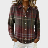 Camila - Cardigan aos Quadrados