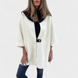Francisca - Casaco Moderno com Gola Alta