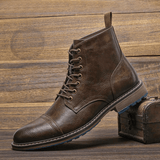 Conor | Botas de Cano Baixo de Couro