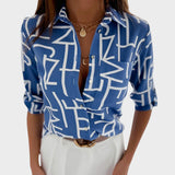 Conceição - Blusa Elegante de Manga Comprida