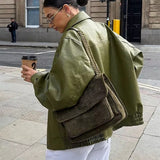 Simone - Casaco de Couro Oversized