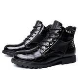 Rendell | Botas de Couro Croco