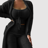 Conjunto de Pijama de 3 Peças