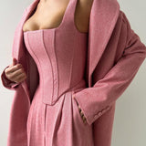 Dolce™ - Conjunto de Três Peças com Blazer Duplo