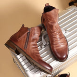 Owens | Botas Chelsea de Couro